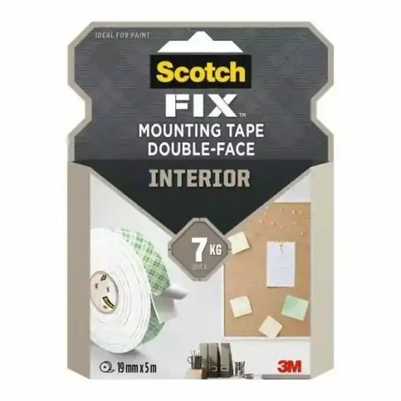 Kup online 3M Scotch Taśma Montażowa Interior Dwustronna Wewnętrzna 5m...